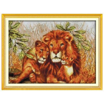 Семья львов