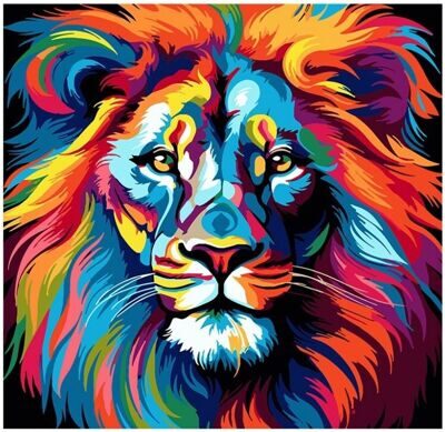 Яркая серия Лев