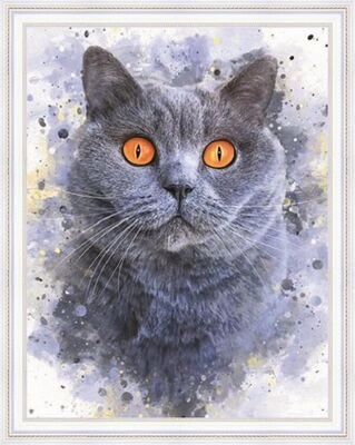 Портрет кота Британца